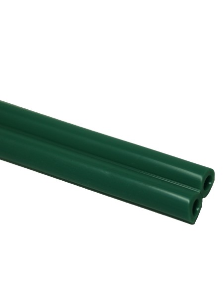 TUBO SILICONA 14x25 mm VERDE (25 m)