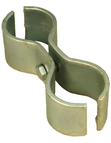 BRIDA DE ORDEÑO 50-50 GALVANIZADO