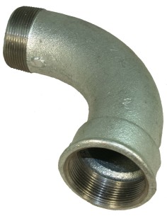 CURVA DE 2" GALVANIZADO