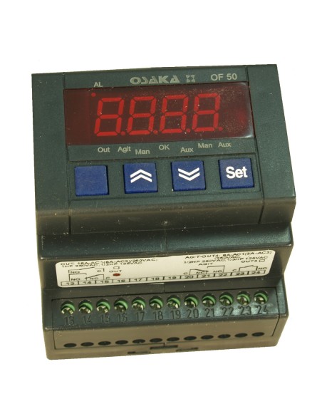 TERMOSTATO OSAKA  RAIL DIN OF 50 +TEMPORIZADOR +S PTC 230V