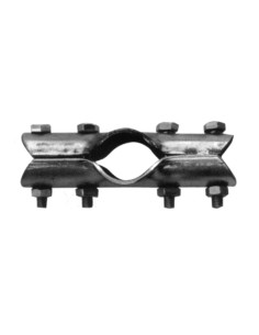 ABRAZADERA PARA ESPINA 1 1/2" GALVANIZADA CALIENTE