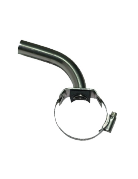 TOMA LECHE CURVA INOXIDABLE     (1329/16)